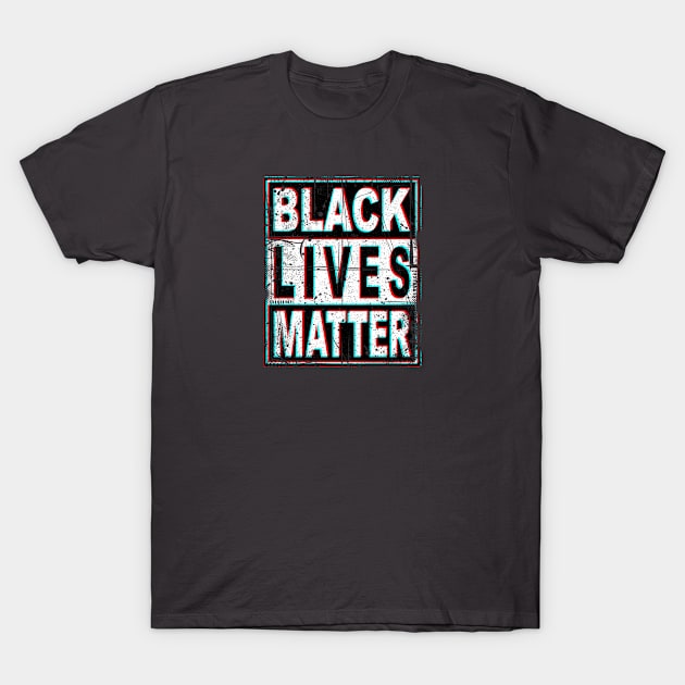 Black Lives Matter T-Shirt by AndreKoeks